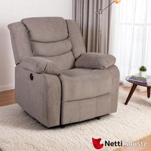 Miley s&auml;hk&ouml;k&auml;ytt&ouml;inen mekanismituoli, taupe