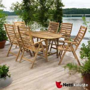 Arbo puutarhakalusto, 1+6