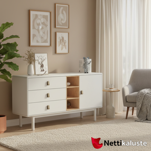 Bowe senkki 140 cm, valkoinen