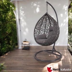 Droplet riippukeinu, tumma harmaa