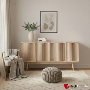 Fino senkki 160 cm, luonnonv&auml;ri koivu