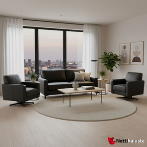 Jackie sohvakalusto, Musta