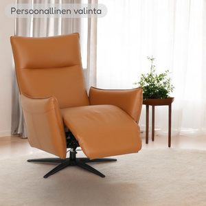 Lia s&auml;hk&ouml;recliner, ruskea