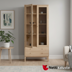 Matinea vitriini, luonnonväri koivu