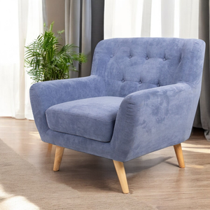 Rihanna nojatuoli, sininen