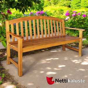 Stefani puutarhapenkki, akaasia