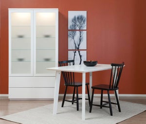 Anton vitriini lasiovilla ja vetolaatikoilla 100 cm