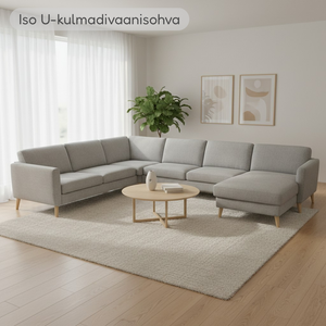 Montera U-kulmadivaanisohva