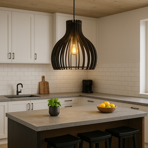 Orsa riippuvalaisin &Oslash; 43 cm, musta