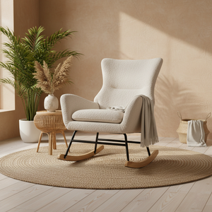 Saima keinutuoli, beige