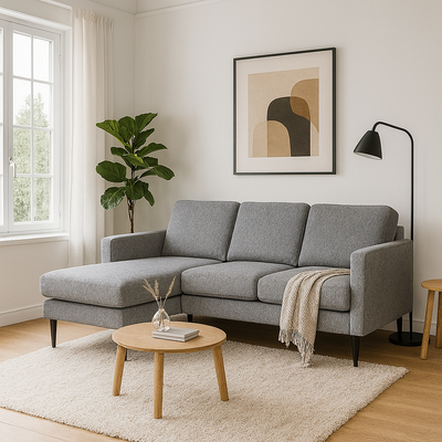 &Aring;lesund divaanisohva, harmaa