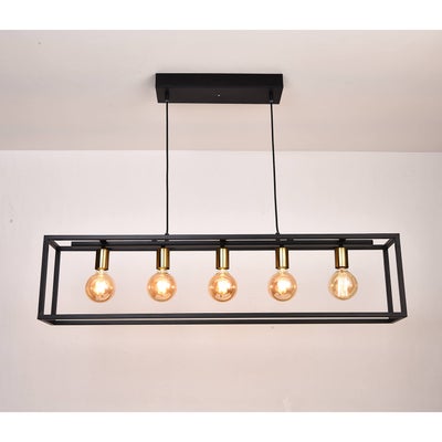 Svana riippuvalaisin 110 cm, musta