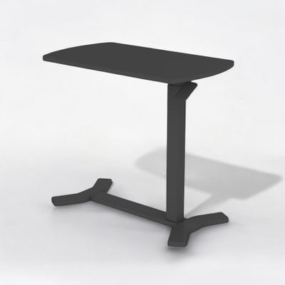 ErgoDesk korkeus&auml;&auml;dett&auml;v&auml; p&ouml;yt&auml; 40x70 cm, musta