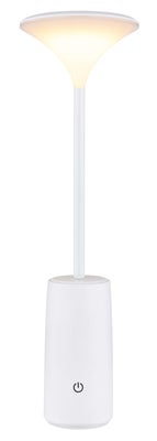 Rivani ladattava p&ouml;yt&auml;valaisin, valkoinen