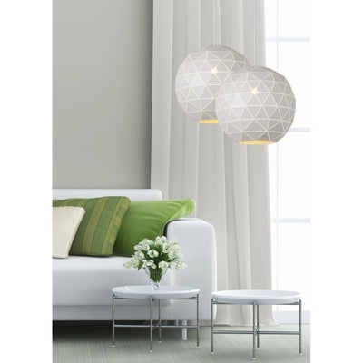 Trigon kattovalaisin 40 cm, valkoinen