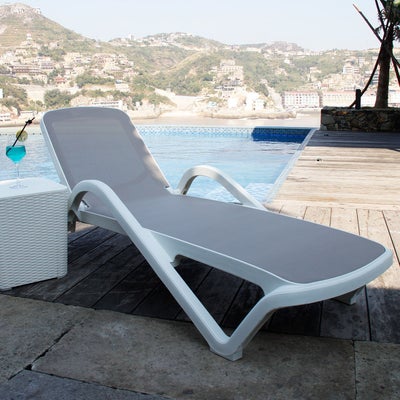 Casino aurinkotuoli, beige