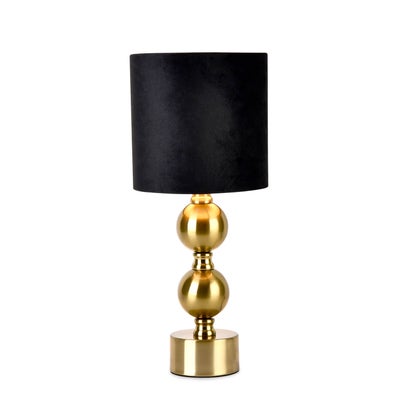 Black p&ouml;yt&auml;valaisin 36 cm, musta/messinki