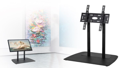 B-TECH BT 8541 musta lattiateline n&auml;yt&ouml;ille ja kosketusn&auml;yt&ouml;ille