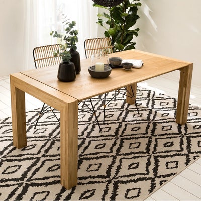 Penn jatkettava ruokap&ouml;yt&auml; 180 cm, tammi