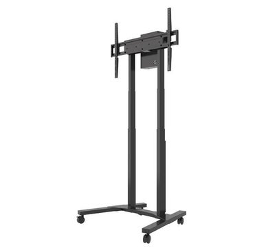 B-TECH BT 8558 &ndash; s&auml;hk&ouml;toiminen korkeuss&auml;&auml;dett&auml;v&auml; tv- ja n&auml;ytt&ouml;teline 55&ndash;100" / 100 kg