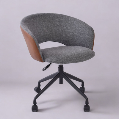 Carina tuoli py&ouml;rill&auml;, harmaa