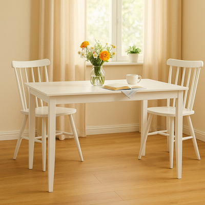 Huurre ruokap&ouml;yt&auml; 115x68 cm, valkoinen