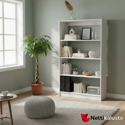 King 3 avohylly, valkoinen