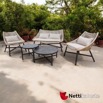 Malm&ouml; puutarhakalusto, beige