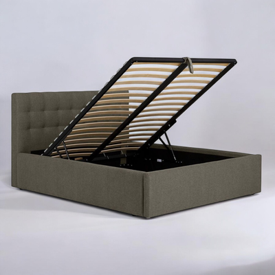 Mona divaanis&auml;nky 160x200 cm, tumma harmaa