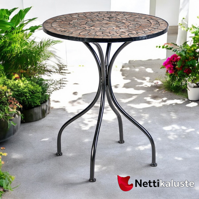 Mosaic metallinen puutarhap&ouml;yt&auml;, &oslash;60 cm