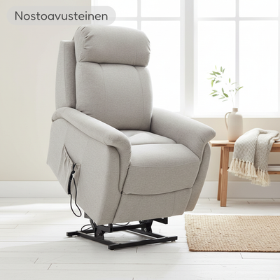 Rubin Air s&auml;hk&ouml;k&auml;ytt&ouml;inen recliner-tuoli, beige