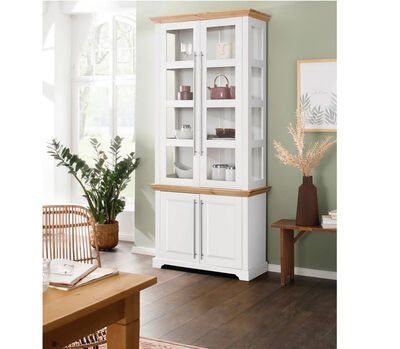 Nelly lasiovivitriini, valkoinen/hunaja