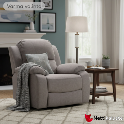 Willo s&auml;hk&ouml;recliner mekanismituoli, harmaa