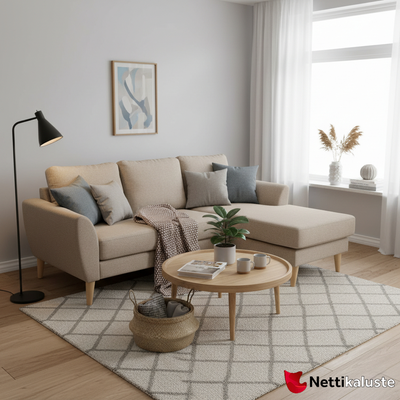 Anna divaanisohva, pellava