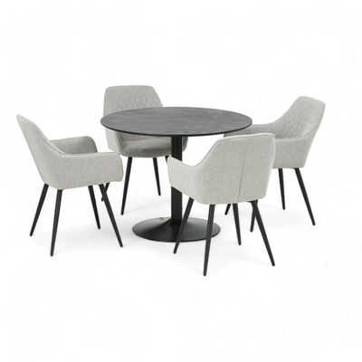 Blake ruokailuryhm&auml; 1+4, harmaa