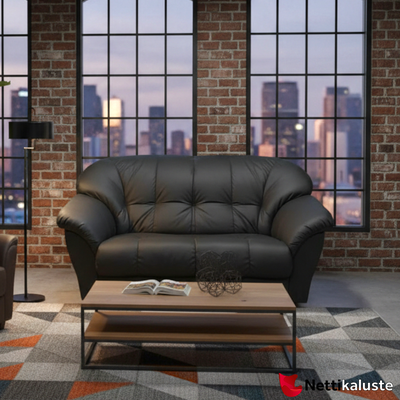 California nahkasohva, 2-istuttava