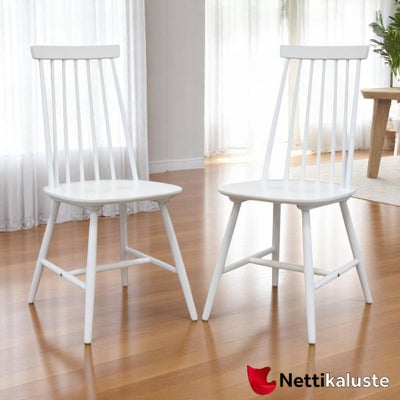 Loviisa pinnatuoli 2 kpl, valkoinen