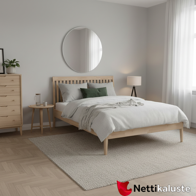 Matinea s&auml;nky 160x200 cm, luonnonv&auml;ri koivu