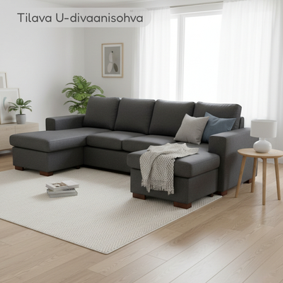 Natty U-divaanisohva