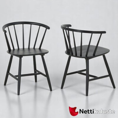 Rome pinnatuoli 2 kpl, musta