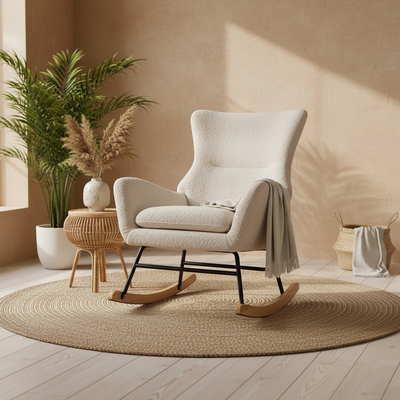 Saima keinutuoli, beige