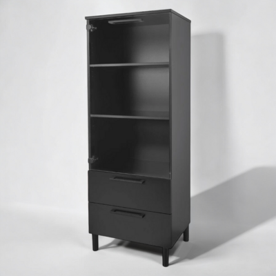 Solo vitriini, musta