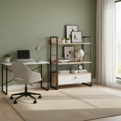 Stalo hyllykk&ouml; vetolaatikolla