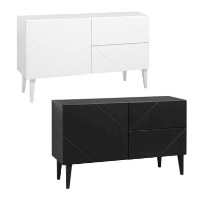 Vilja TV-taso ovikaapilla ja vetolaatikoilla, 100 cm