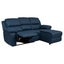 Lopez recliner divaanisohva, sininen