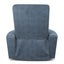 Luke s&auml;hk&ouml;k&auml;ytt&ouml;inen recliner-tuoli, sininen
