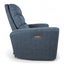Luke s&auml;hk&ouml;k&auml;ytt&ouml;inen recliner-tuoli, sininen