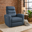 Luke s&auml;hk&ouml;k&auml;ytt&ouml;inen recliner-tuoli, sininen