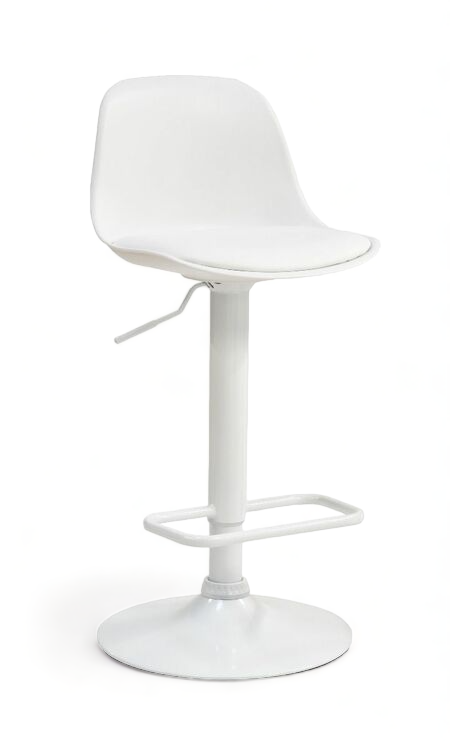 Mode baarituoli, valkoinen