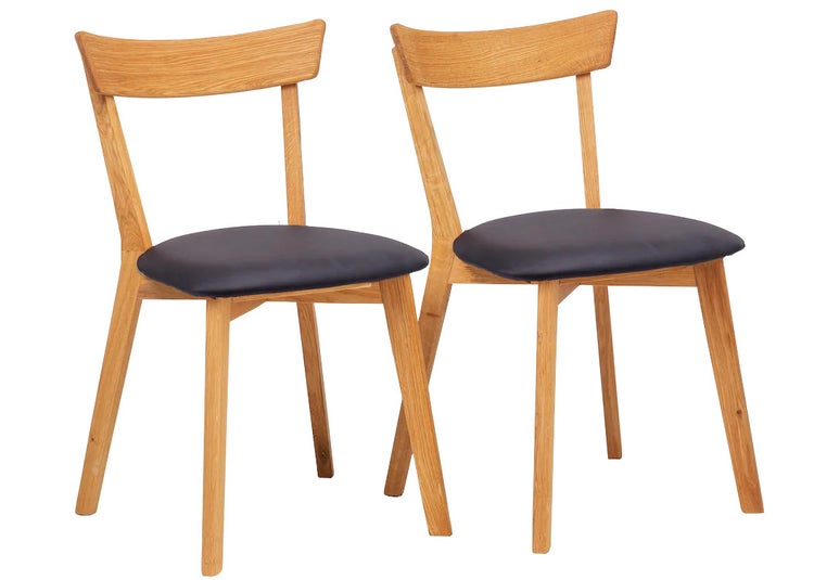 Viena tammituolit, 2kpl, musta